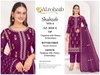 Shahzeb Vol 4 A to D By Alzohaib Organza Embroidery Pakistani Suits Wholesale Online
